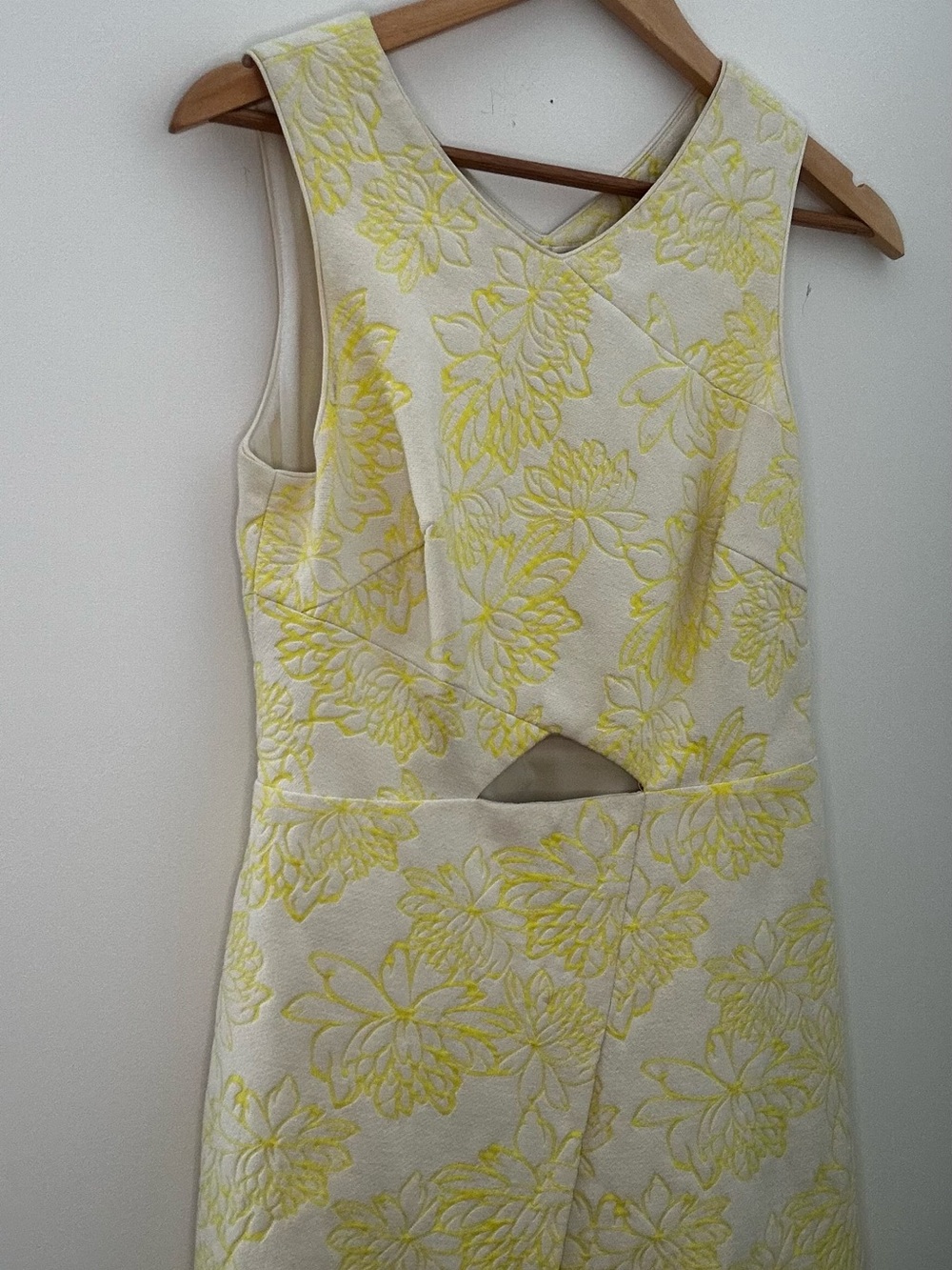 shoshana floral cutout dress